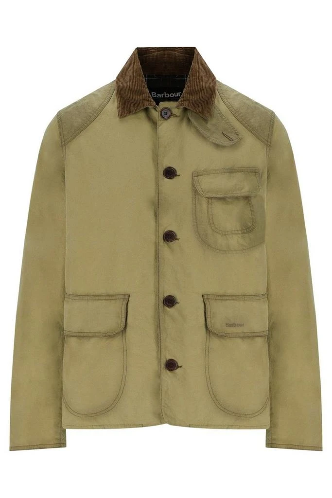 Barbour Barbour Logo Embroidered Workwear Jacket 1