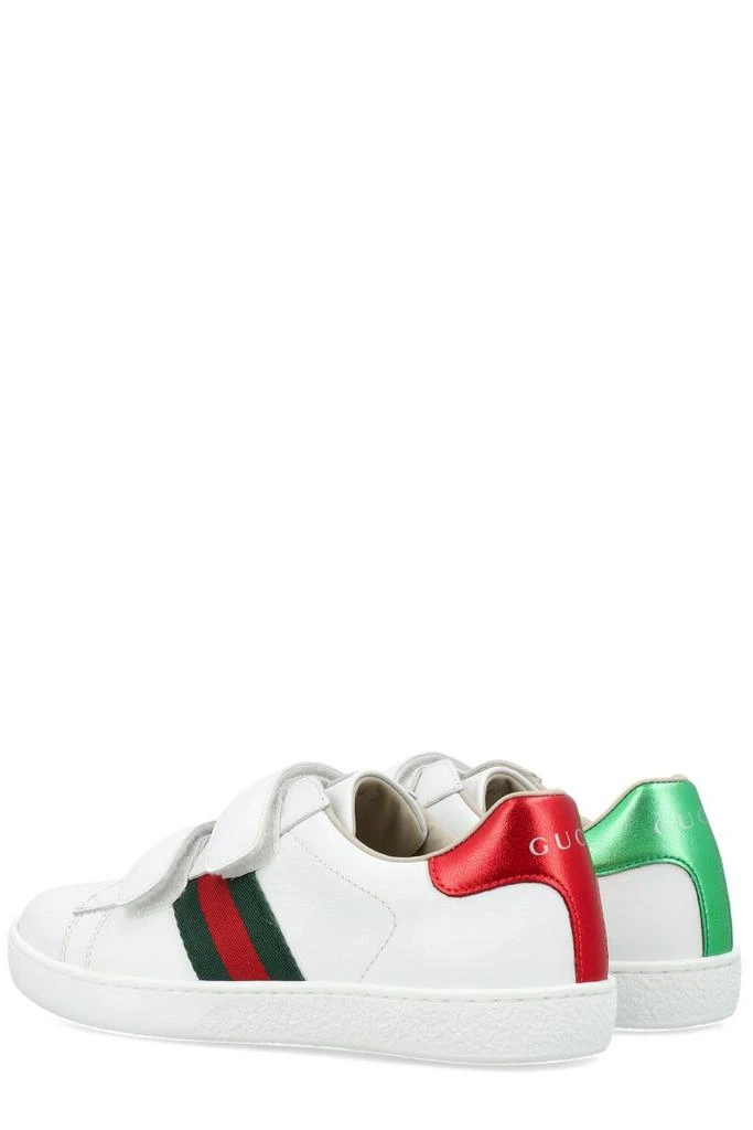 Gucci Kids Gucci Kids Ace Round Toe Sneakers 4