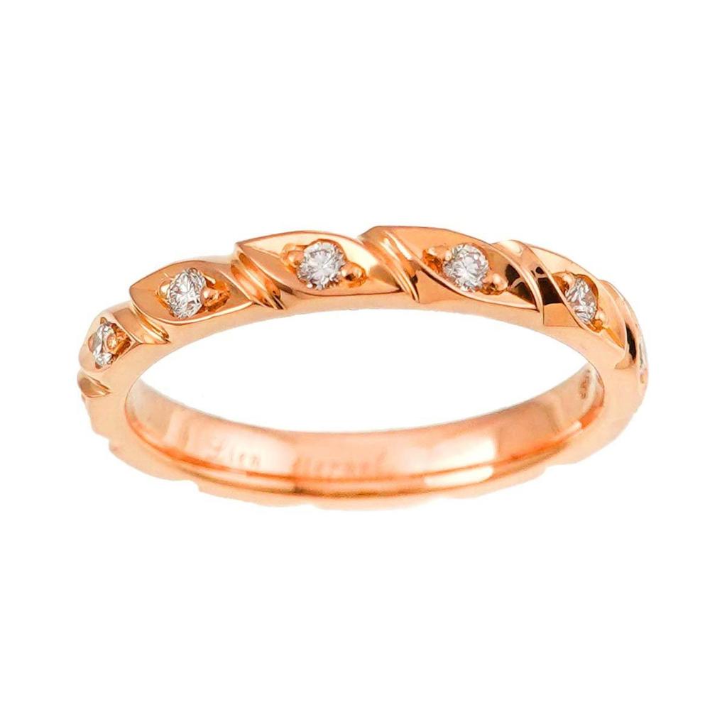Chaumet pink gold (18K) Band Ring (Pre-Owned)