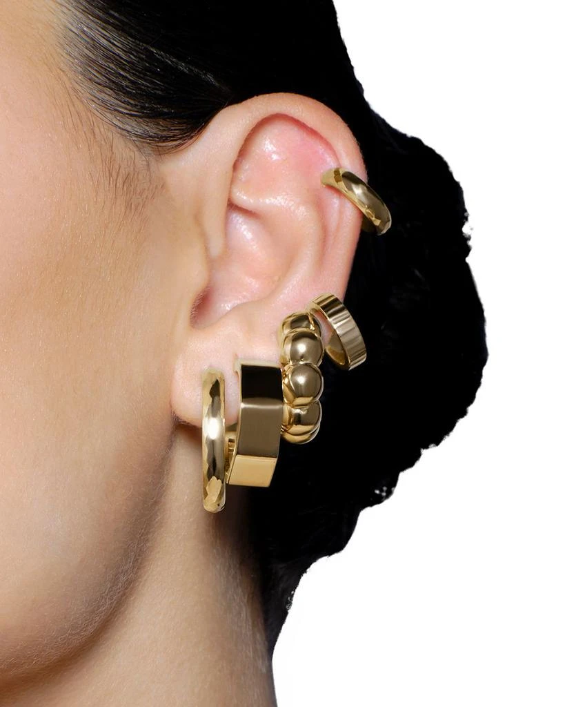 LANA Jewelry Bubble Hoop Earrings in 14K Yellow Gold 2