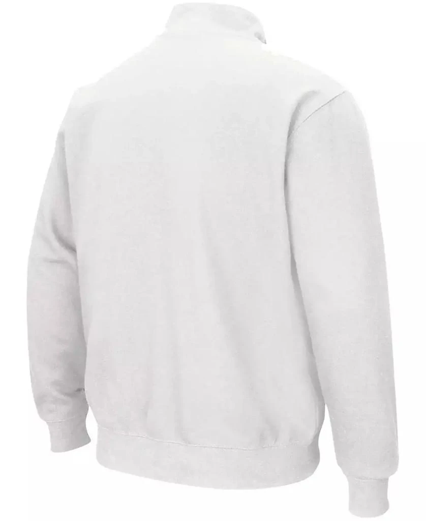 Colosseum Men's White Ohio State Buckeyes Tortugas Team Logo Quarter-Zip Jacket 2