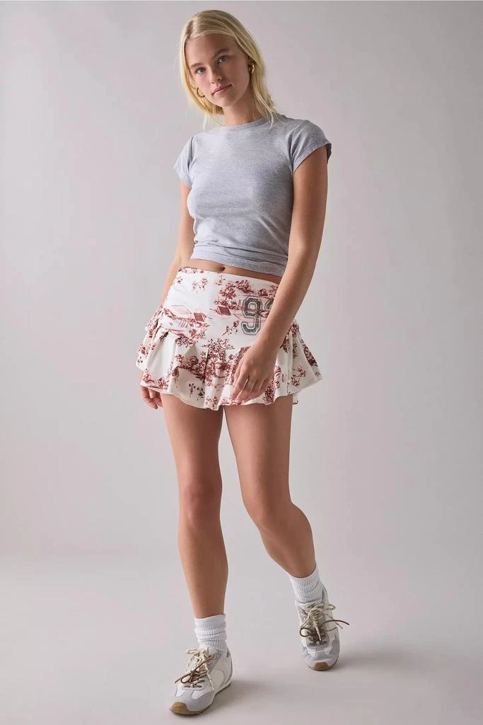 Out From Under Out From Under Bec Pleated Micro Mini Skort 3