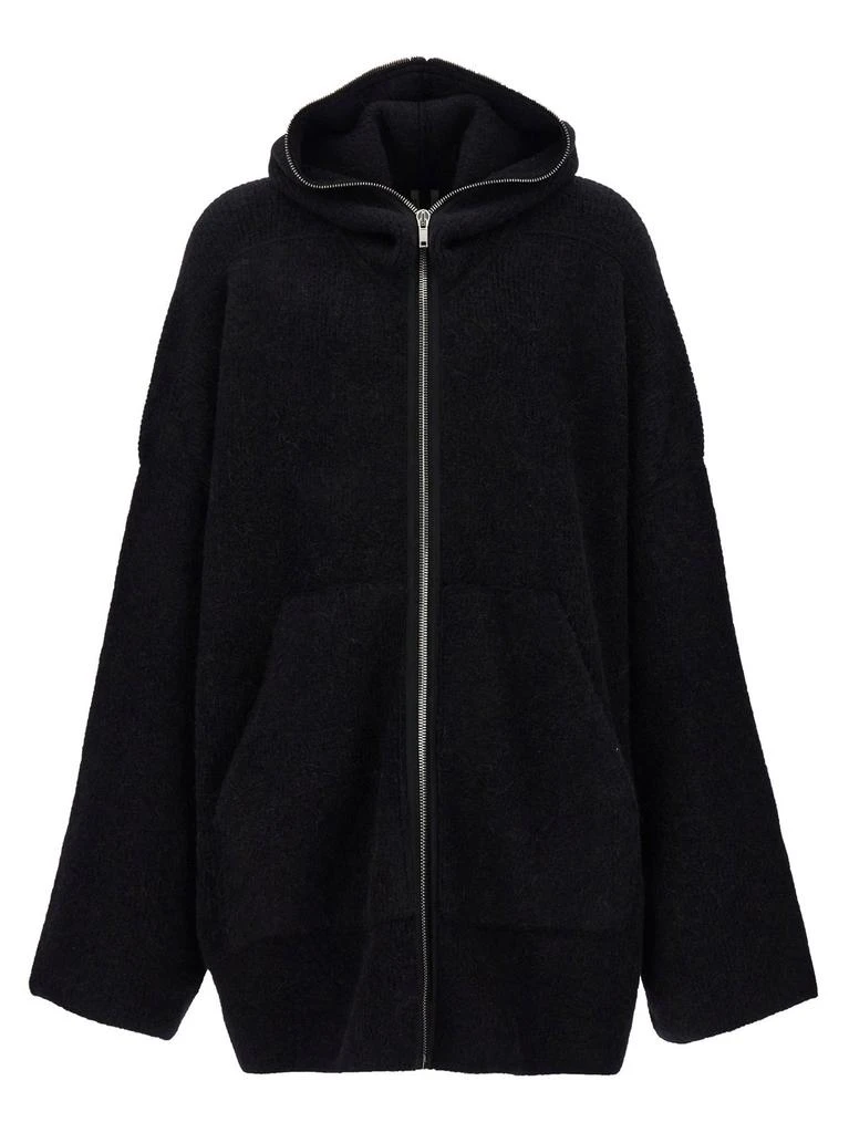 Rick Owens Rick Owens Zip-Up Hooded Jacket from Cettire