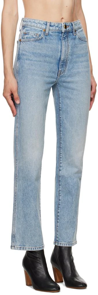 Khaite Blue 'The Abigail Stretch' Jeans 2