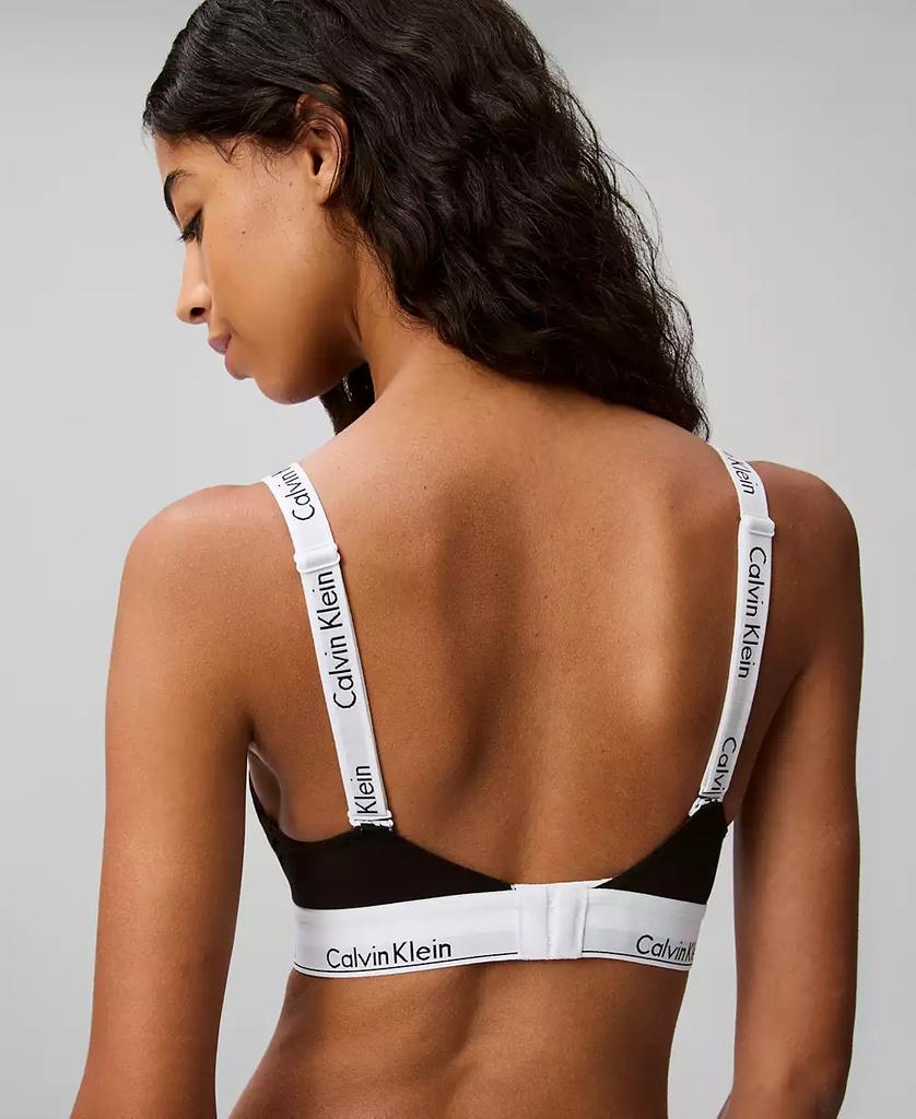 Calvin Klein Women's Modern Cotton Lightly Lined Bralette QF7059