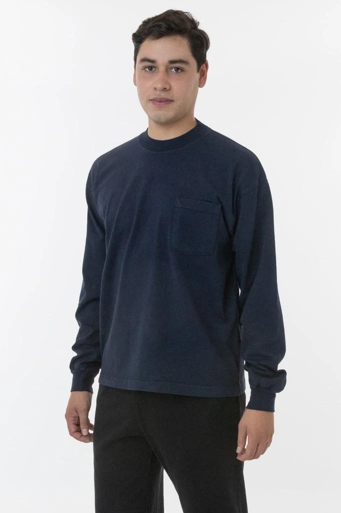 Los Angeles Apparel 1210GD - 8.5 oz. Heavy Jersey Long Sleeve Boxy Work Shirt 7