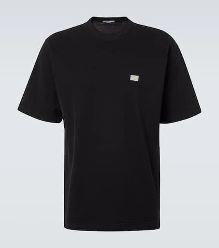 Dolce
Gabbana Logo cotton piqué T-shirt 1