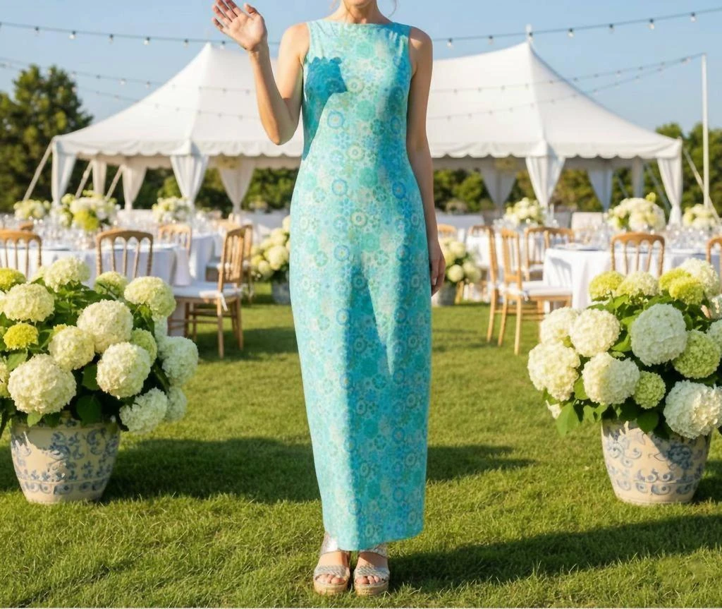 Katherine Way - Charleston Boat Neck Maxi Dress  On Sale Now with Up to  56% Off | Discover Exclusive Deals & Savings at BeyondStyle  Authentic  Katherine Way women > dresses >