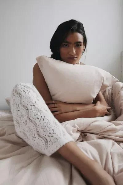 Urban Outfitters Pointelle Jersey Sham Set 1