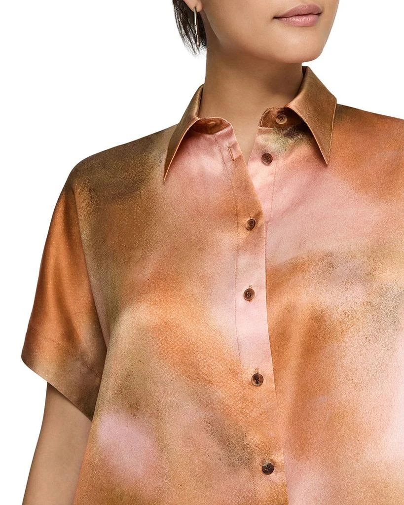 Lafayette 148 New York Oversized Silk Dolman Sleeve Top 3