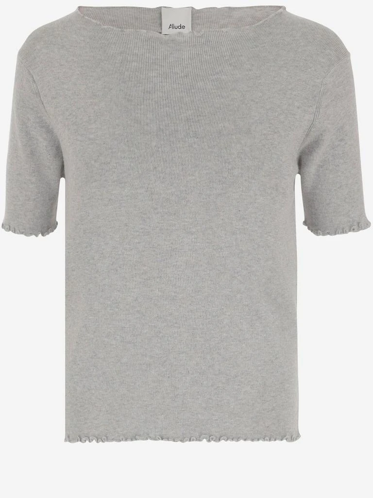 Allude Allude Ruffled Edge Top 1