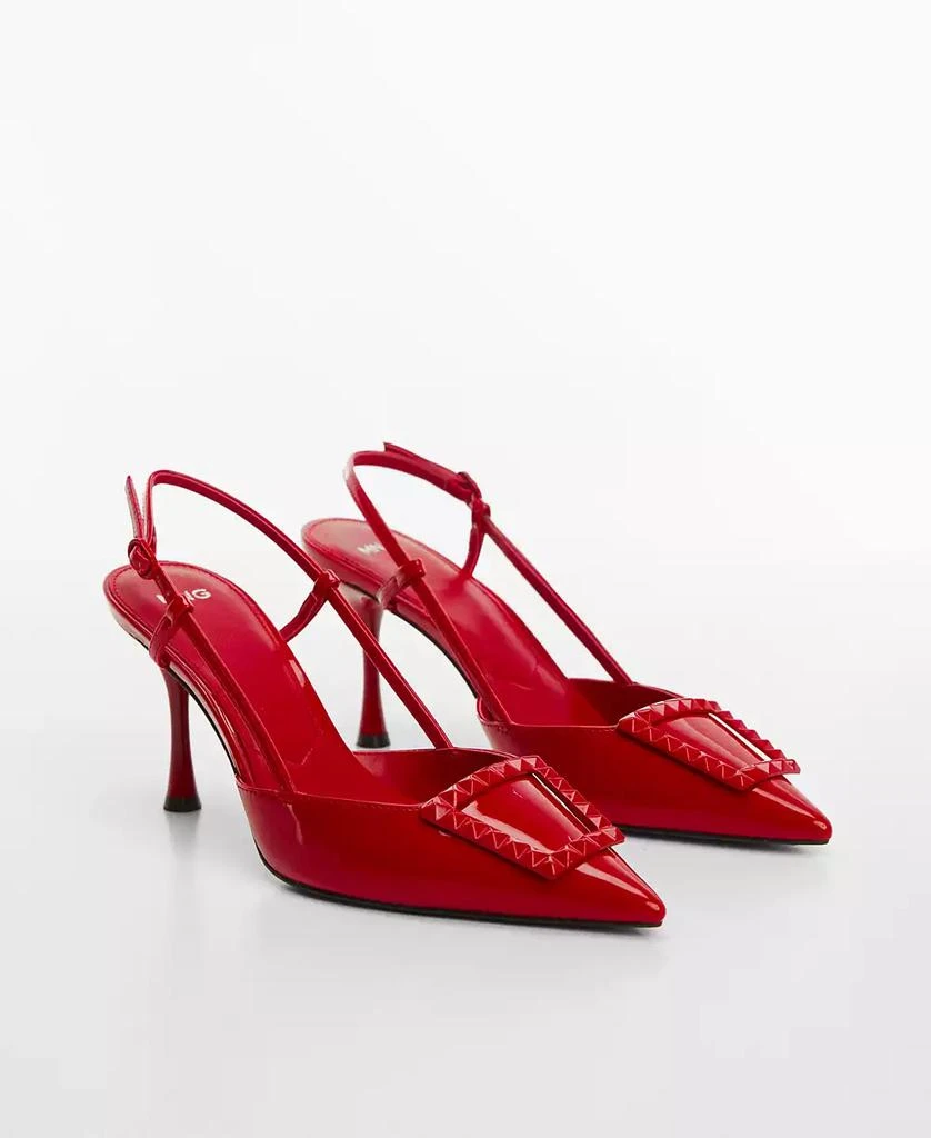 Mango Women's Sling Back Heel Shoes 1