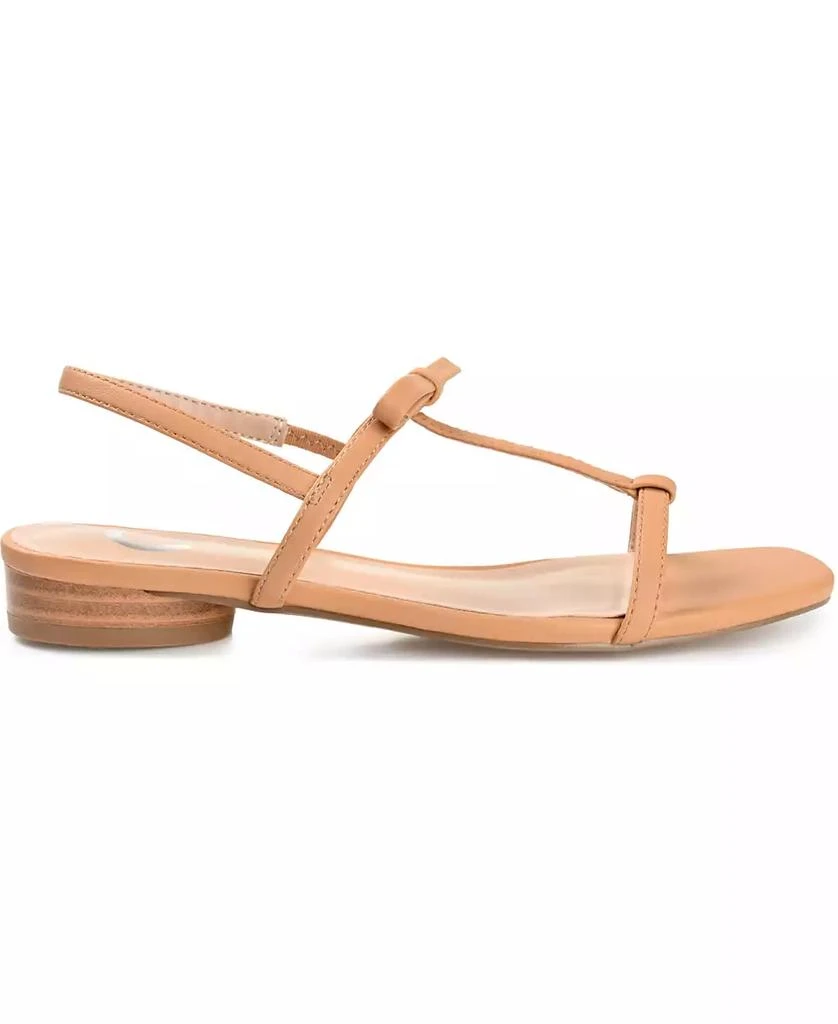 Journee Collection Women's Zaidda T Strap Flat Sandals 2