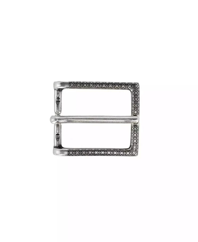 TRAFALGAR Men's 30mm Lasered Patterned Solid Brass Italian Harness Belt Buckle 1