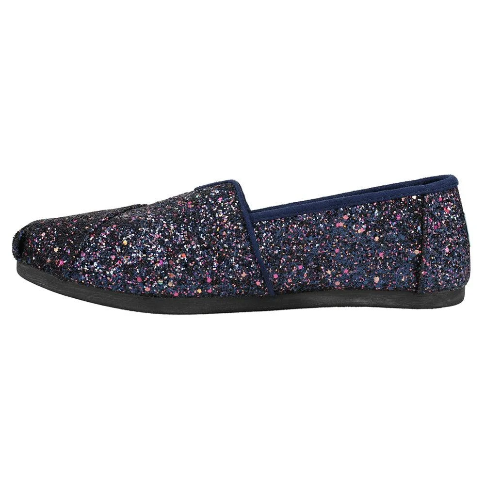 TOMS Alpargata Glitter Slip On Flats 3