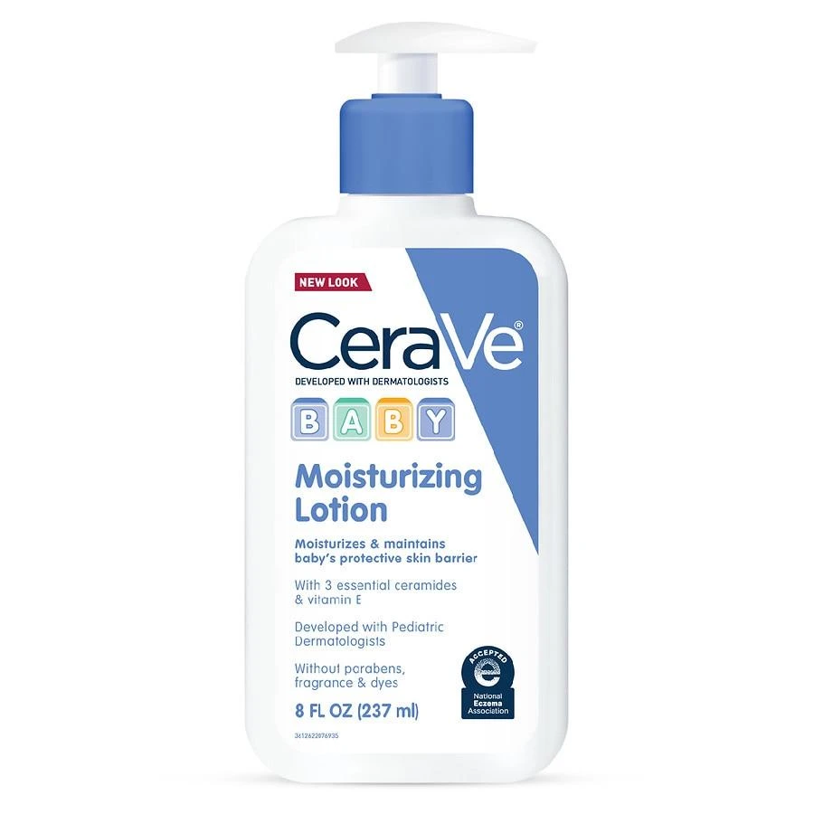 CeraVe Gentle Baby Moisturizing Lotion with Hyaluronic Acid and Ceramides 1