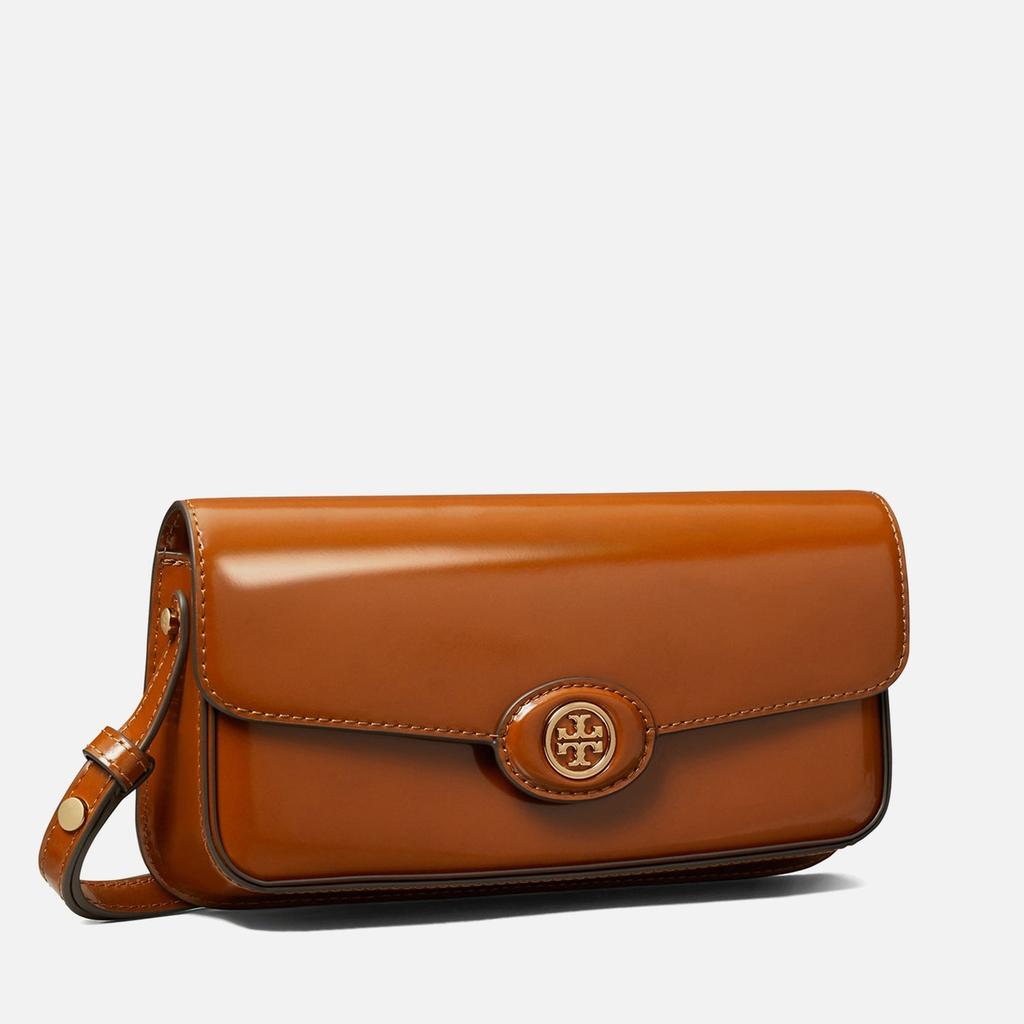 Tory Burch Tory Burch Robinson Spazzolato Leather Shoulder Bag