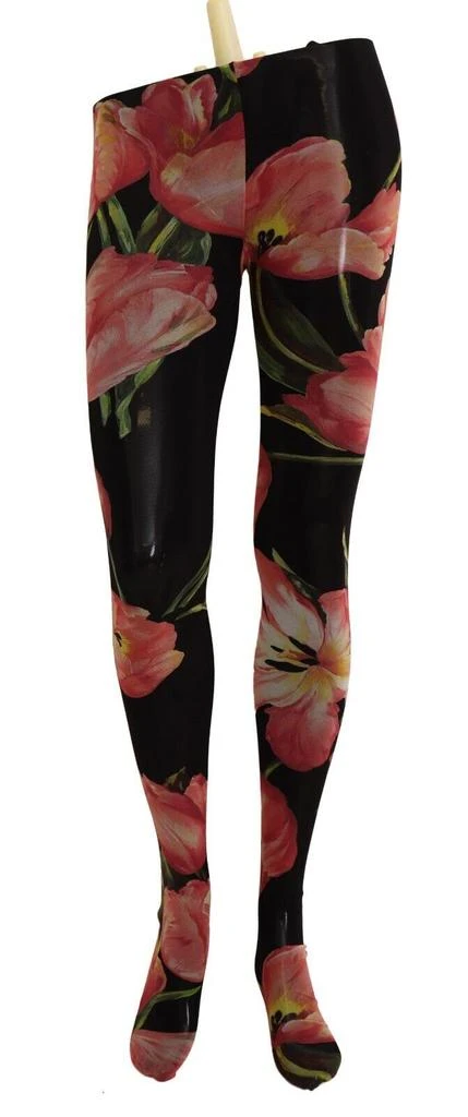 Dolce 
Gabbana Floral Print Nylon Tights Women
s Stockings