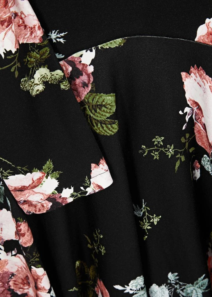 Erdem Floral-print jersey midi dress  5