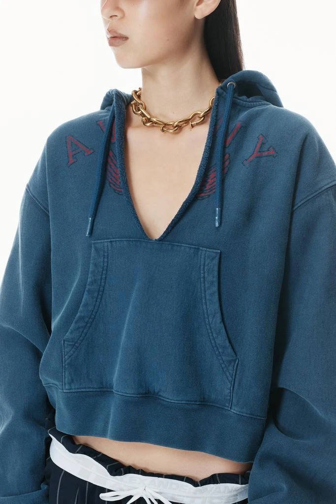 Alexander Wang Distressed Cotton Hoodie 3