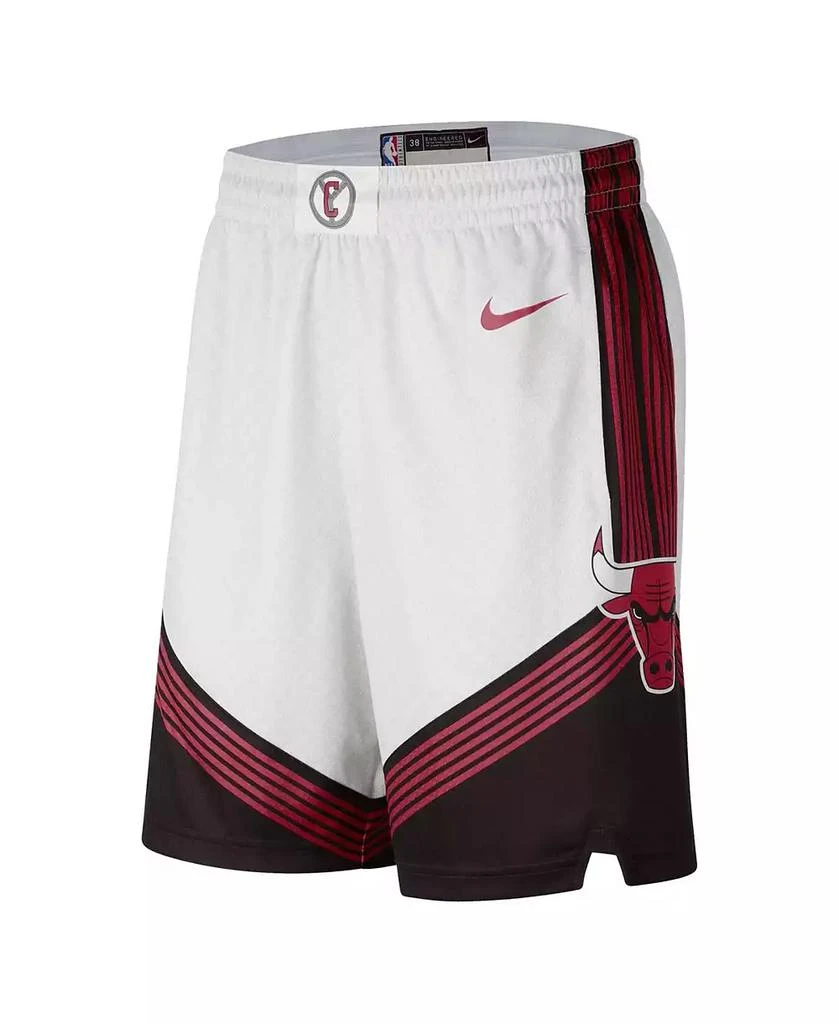 NIKE Men's White Chicago Bulls 2022/23 City Edition Swingman Shorts 3
