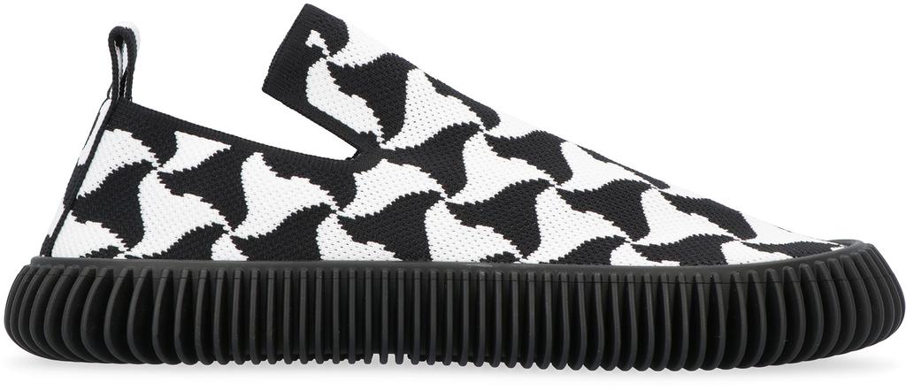 Bottega Veneta RAFFIA RIPPLE SNEAKERS.