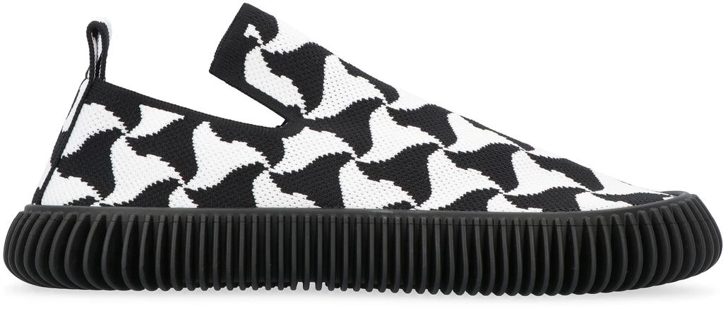 Bottega Veneta RAFFIA RIPPLE SNEAKERS. 2