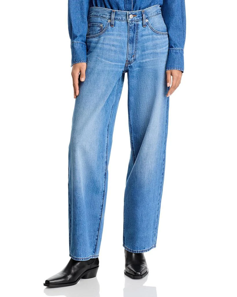 Levi's Baggy Dad High Rise Jeans in Heavy Check 1