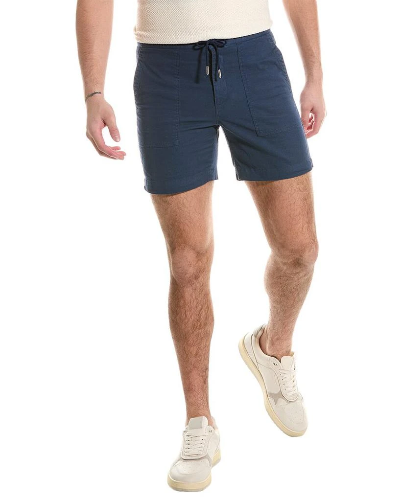 Robert Talbott Anderson Linen-Blend Drawstring Short 2