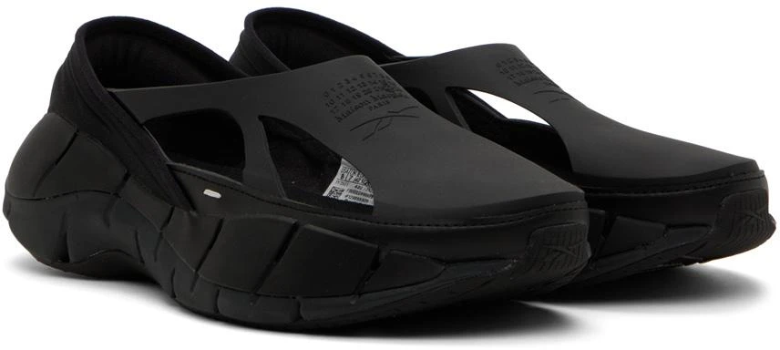 MAISON MARGIELA Black Reebok Edition Croafer Sneakers 4