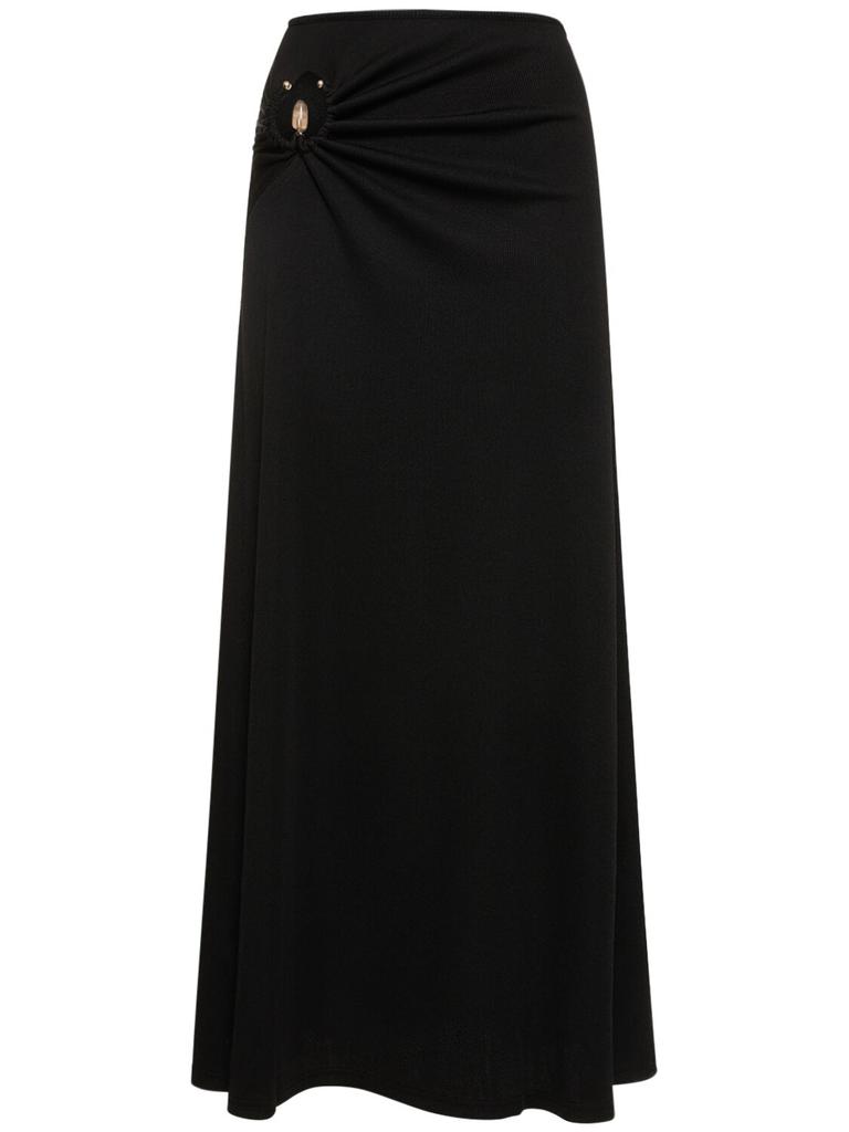 Christopher Esber Callisto Orbit Cutout Long Skirt