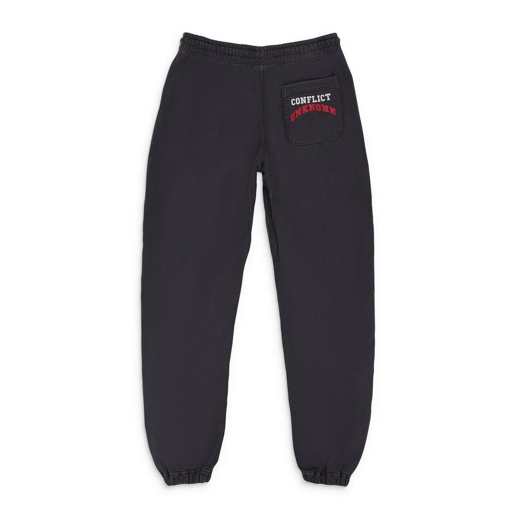 Saint Michael BLACK DENIM TEARS STRUGGLE SWEATPANTS 2