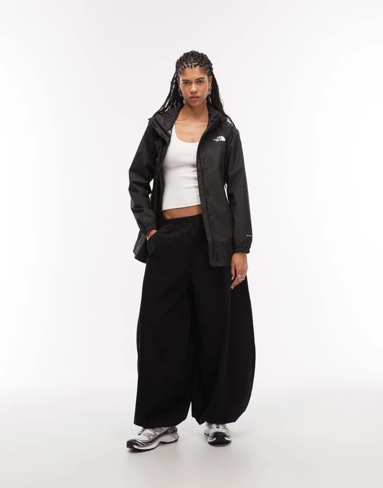 The North Face The North Face Antora rain parka jacket in black 2