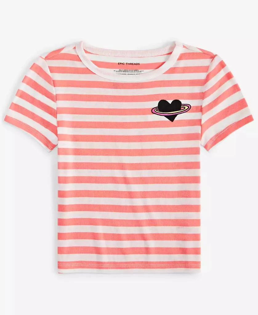 Epic Threads Girls Kelsey Stripe Short-Sleeve Baby T-Shirt, Created for Macy's 1