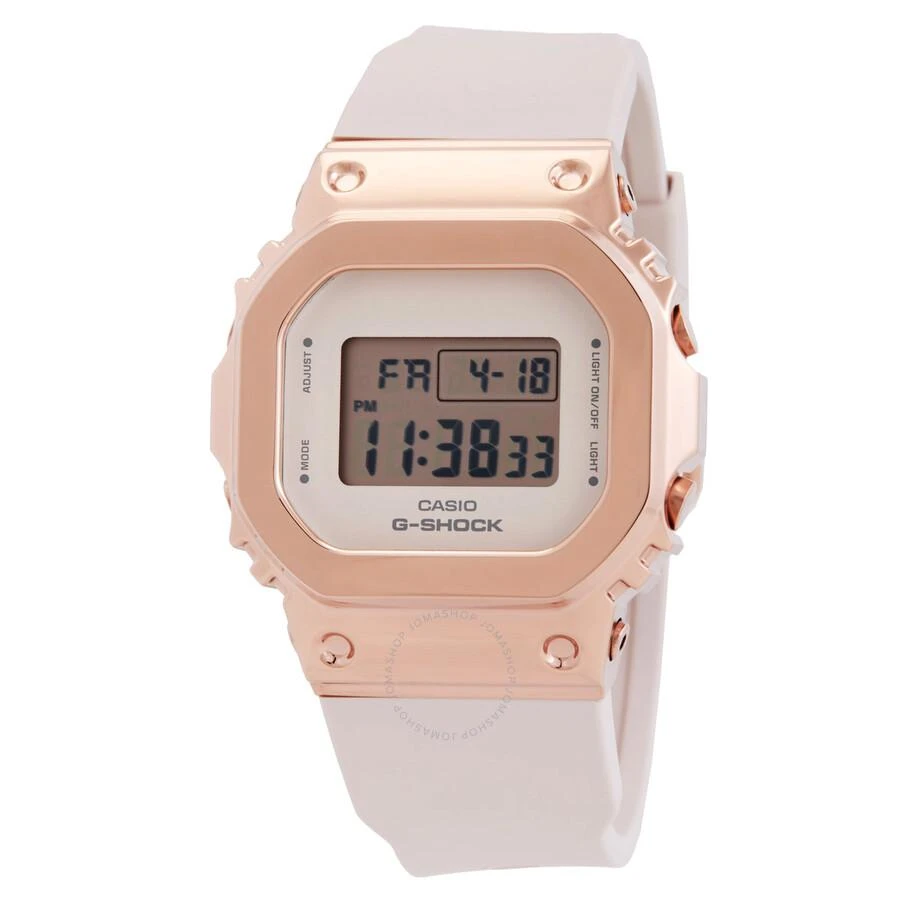 Casio G-Shock Alarm Chronograph GMT Quartz Digital Ladies Watch GM-S5600PG-4 1