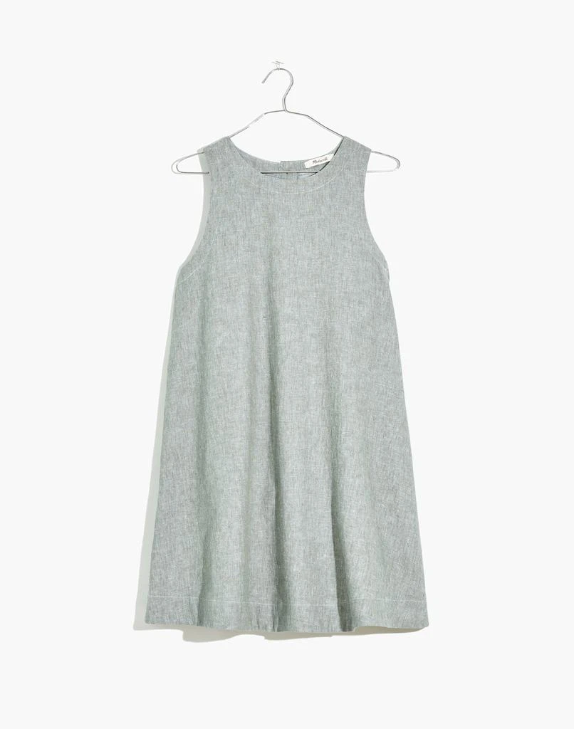 Madewell Plus Linen-Cotton Tank Mini Dress 5