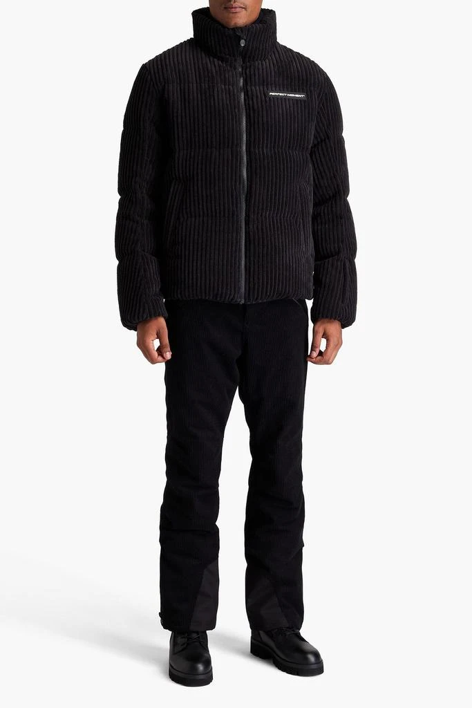 PERFECT MOMENT Samson quilted corduroy down jacket 2