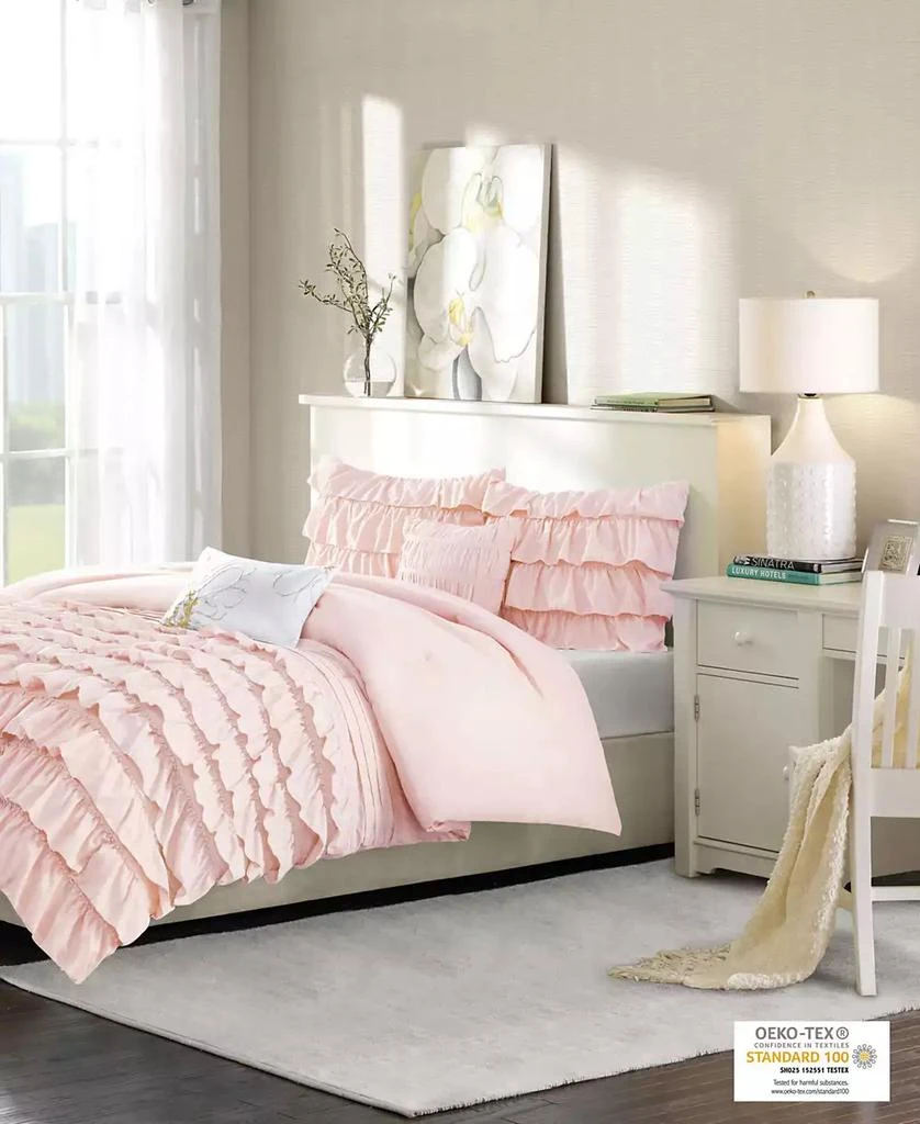 Natori Waterfall 4-Pc. Comforter Set 5
