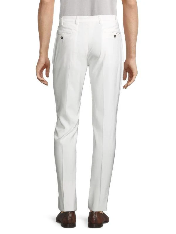 Emporio Armani Extended Tab Waistband Suit Pants 2