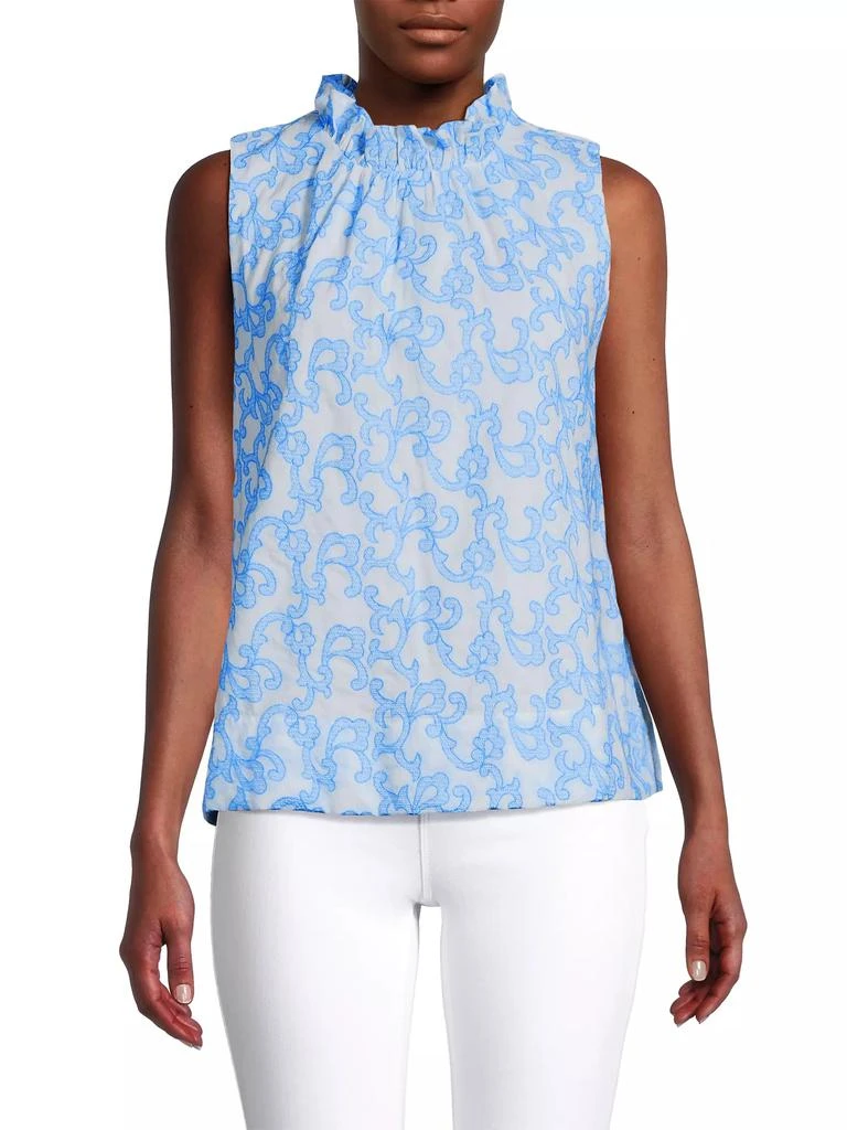 Lilly Pulitzer Dahliana Filigree Top 3