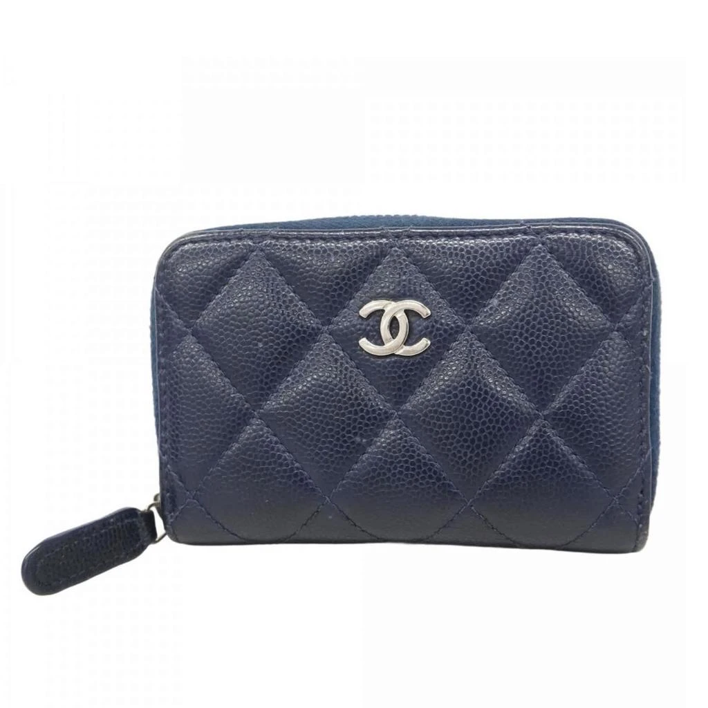 Chanel Grained Calfskin Coin Purse/Coin Case (Pre-Owned)