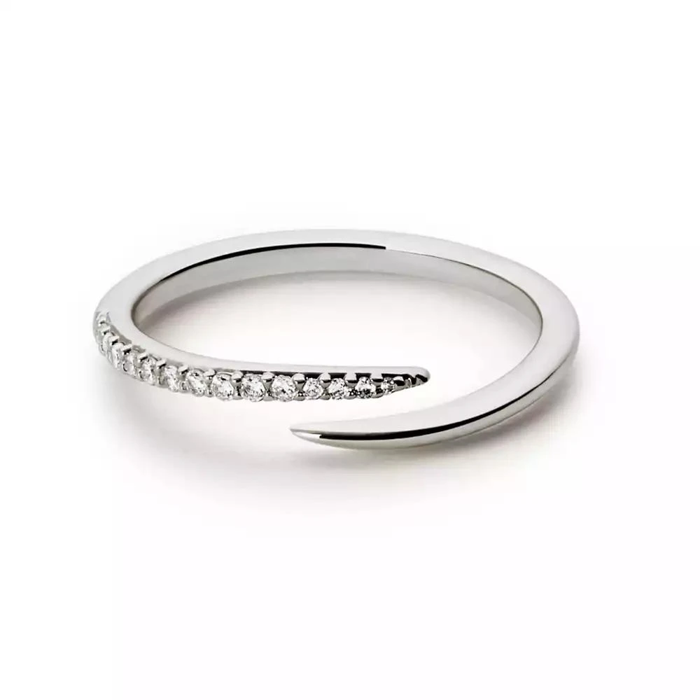 Ana Luisa Bypass Ring - Oren Silver