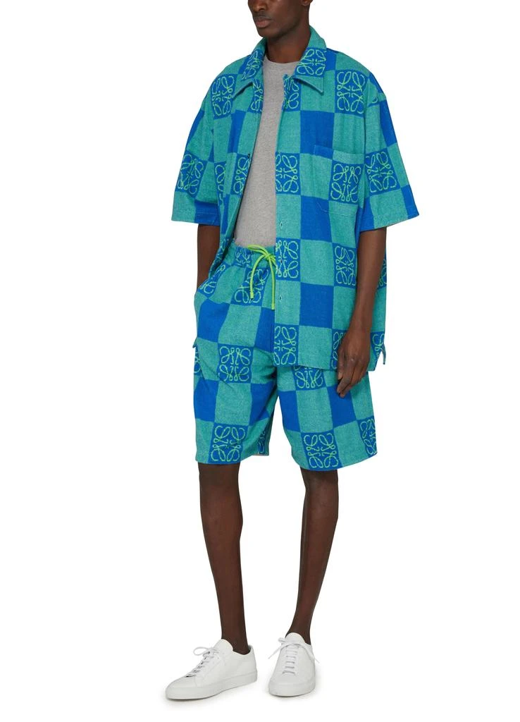 Loewe Anagram checkered shorts 6
