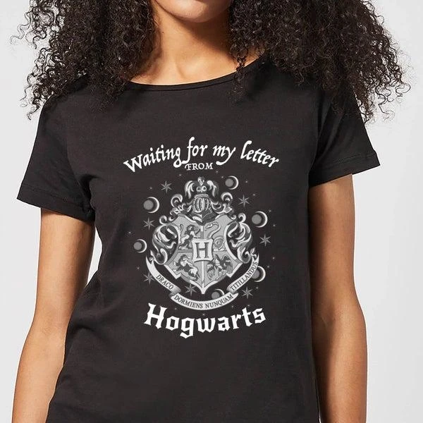 Harry Potter Harry Potter Waiting For My Letter From Hogwarts Women's T-Shirt - Black 1