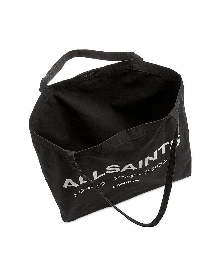 ALL SAINTS Underground Logo Tote 2