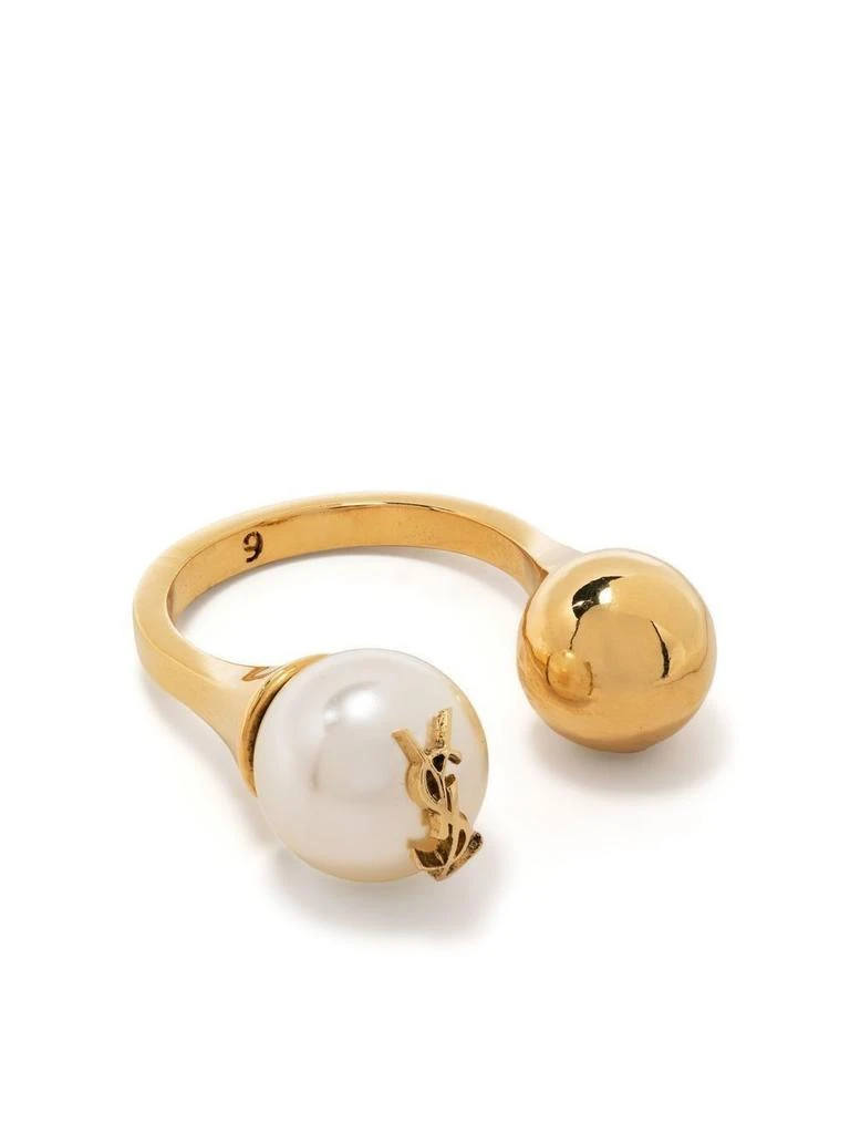 Yves Saint Laurent CASSANDRE PEARL BALL RING 1