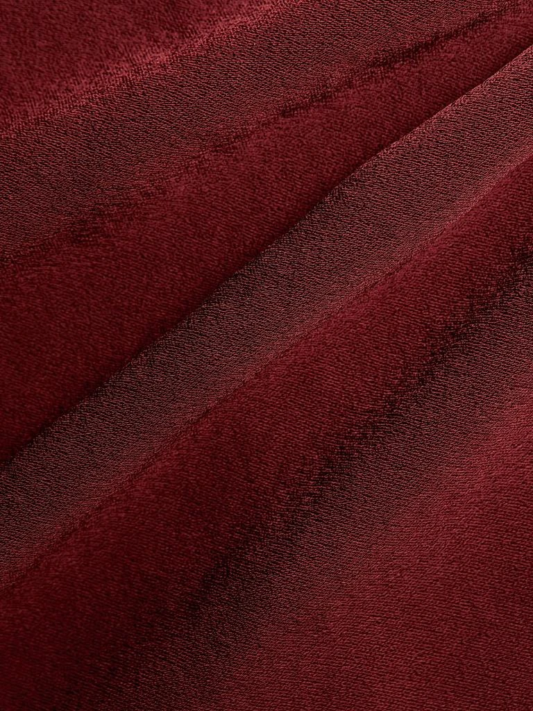 LELA ROSE Satin Asymmetric Gathered Blouse 7