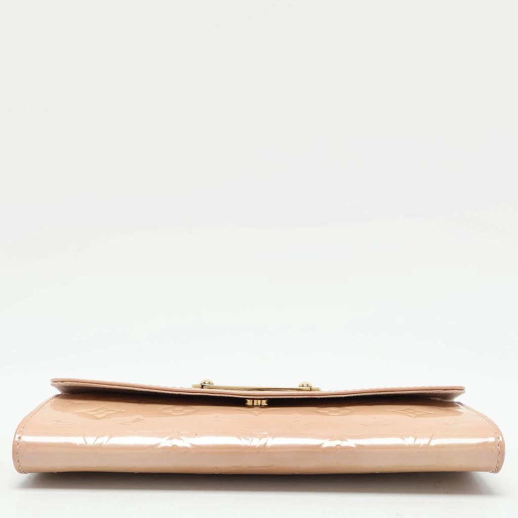 Louis Vuitton Louis Vuitton Beige Monogram Vernis Leather Sunset Boulevard Clutch 7