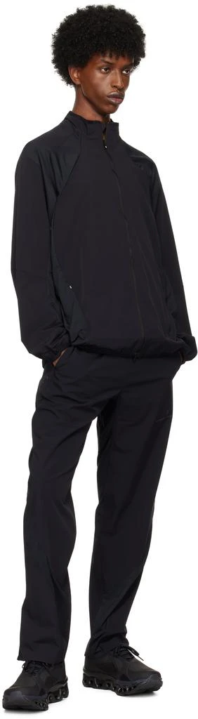 Post Archive Faction Black On Edition Breaker Jacket 4