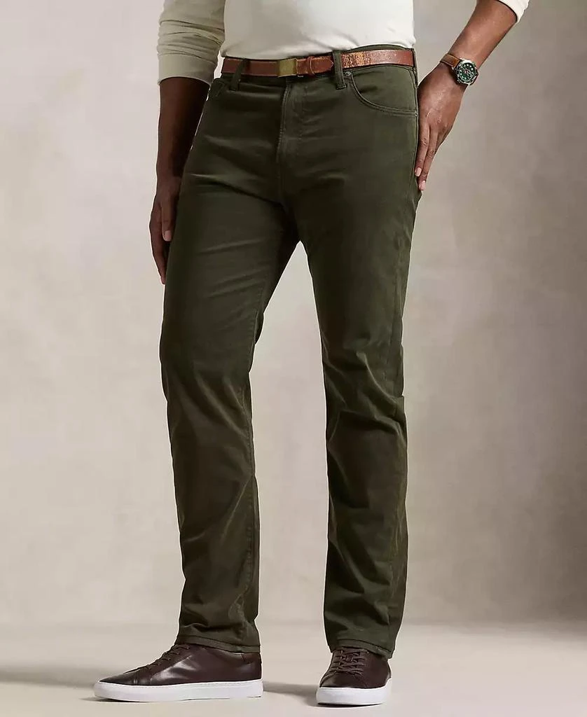 Ralph Lauren Men's Big & Tall Varick Slim Straight Stretch Sateen Pants 4